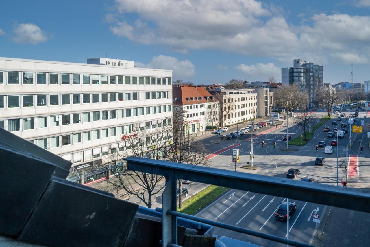 Stylisches Penthouse Zentral Tischfussball 100M2 Wii Hanovra Exterior foto